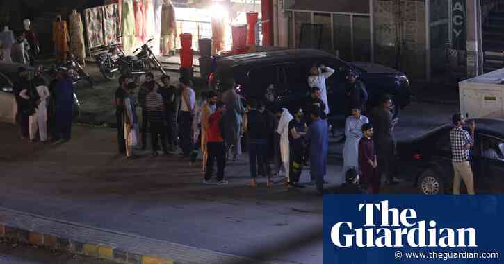 Earthquake hits Pakistan, Afghanistan and India with at least nine dead