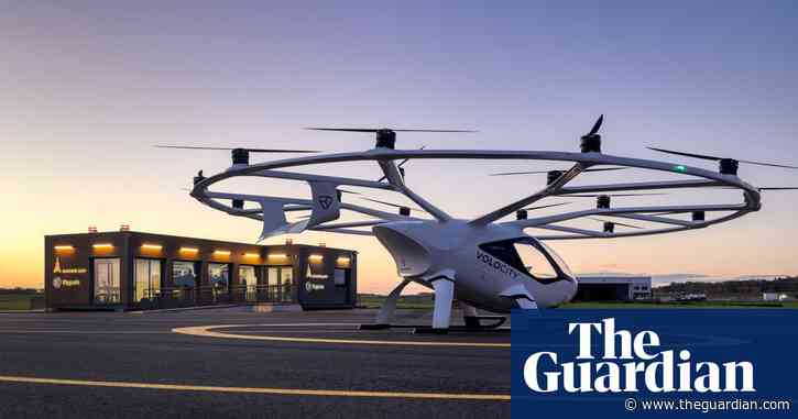 Electric air taxis being developed for Paris Olympics in 2024
