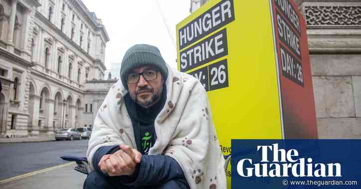 British-Iranian’s hunger strike outside Foreign Office hits day 27