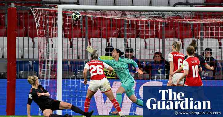 Lea Schüller’s header gives Bayern Munich first-leg lead against Arsenal