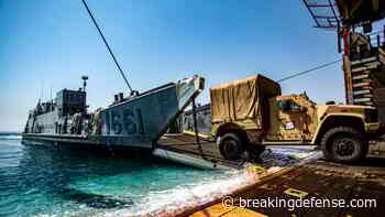 Marine Corps rethinks the foundations of how it does logistics