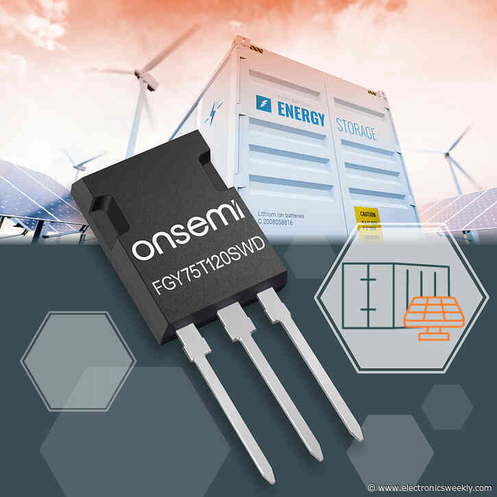 IGBTs minimise conduction and switching losses