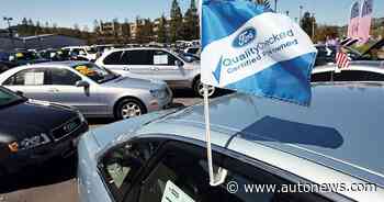 As U.S. CPO sales fall to 8-year low, some brands make older cars eligible