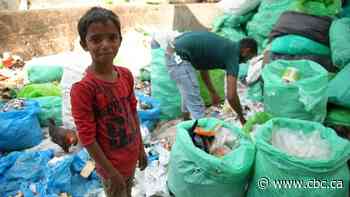 The trash mountain on the edge of Mumbai is so big it's difficult to comprehend