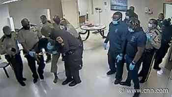 Hospital video shows deputies kneeling on Irvo Otieno moments before his death