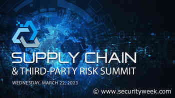 Virtual Event Today: Supply Chain & Third-Party Risk Summit