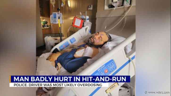 Pedestrian hit by driver allegedly high on opiates on the long road to recovery