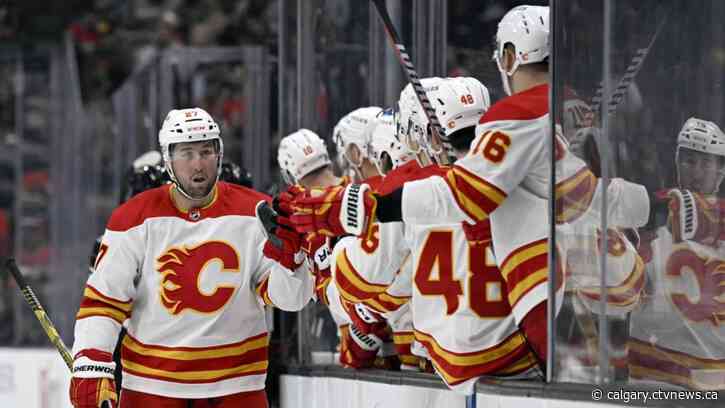 Flames bounce back with 5-1 victory over Ducks