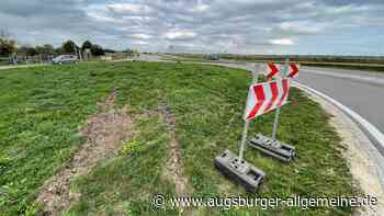 Wieder Unfall am B10-Kreisel: 33-Jähriger beschädigt sein Auto komplett