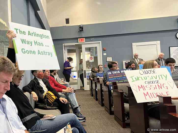 Arlington County Board expected to vote this evening on Missing Middle