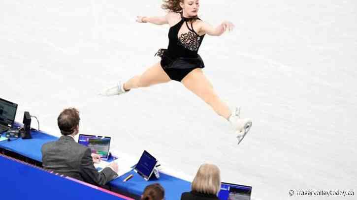 Sakamoto leads after short program at figure skating worlds