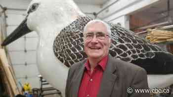 Giant sandpiper made of steel, fibreglass, epoxy — and a dash of controversy