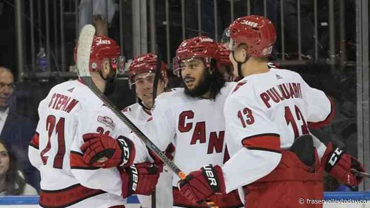 Carolina Hurricanes managing big injuries, tight Metropolitan Division race