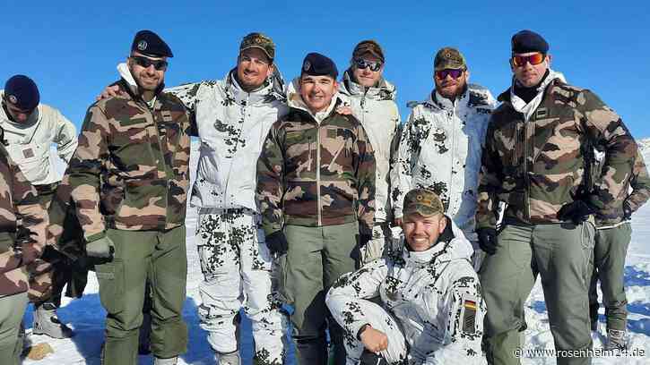 Soldaten des Gebirgsversorgungsbataillon 8 absolvieren Ausbildung in Frankreich