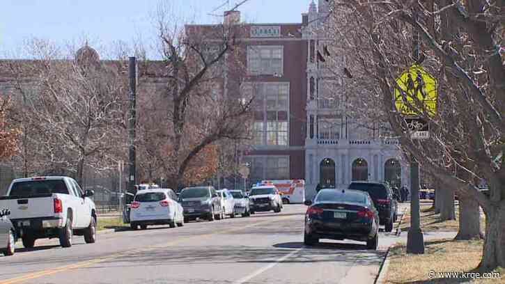 2 faculty members shot at Denver East High School