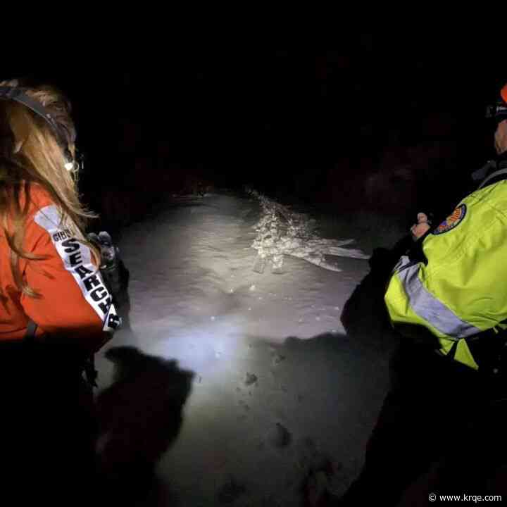 Rescue crews find lost skier in the Sandia Mountains