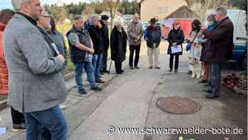 Geschichte von Schömberg im Dritten Reich: Stolperstein gibt Onkel wieder einen Namen