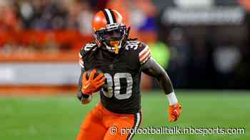 D’Ernest Johnson agrees to one-year deal with Jaguars