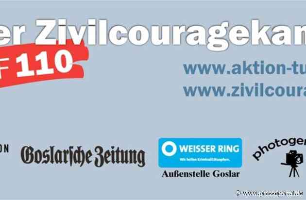 POL-GS: Goslarer Zivilcouragekampagne ehrt Alltagshelden am Tag der Kriminalitätsopfer