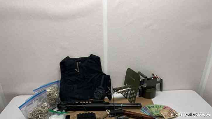 Chilliwack RCMP execute search warrants for drugs, guns