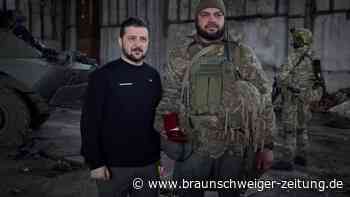 Selenskyj nach Frontbesuch: Hoffnung ist zu spüren