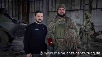 Selenskyj nach Frontbesuch: Hoffnung ist zu spüren