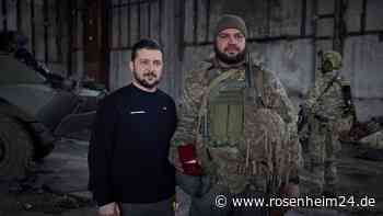 Selenskyj nach Frontbesuch: Hoffnung ist zu spüren