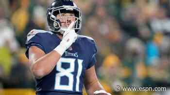 Raiders reach deal with former Titans TE Hooper