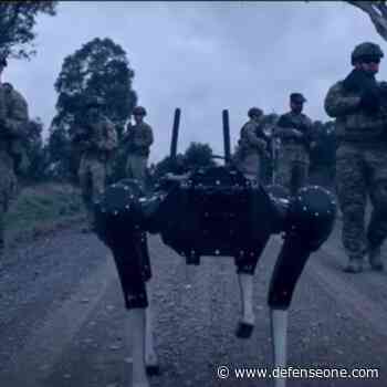 Soldiers Can Now Steer Robot Dogs With Brain Signals