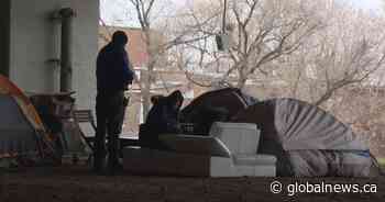 Group of Montrealers living in encampment under Ville-Marie Expressway wins first legal step