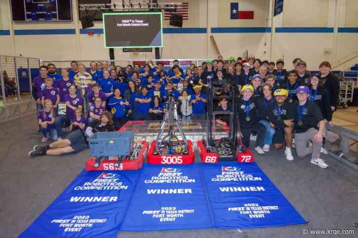 New Mexico robotics team wins competition in Texas
