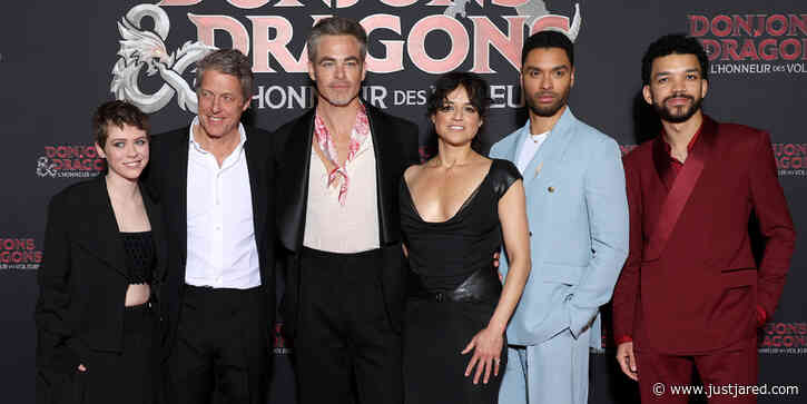 Chris Pine Reveals Working on 'Dungeons & Dragons' With Michelle Rodriguez Was 'Exciting'
