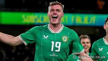 Republic of Ireland 3-2 Latvia: Teenage striker Evan Ferguson scores on first start