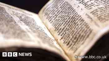 Oldest most complete Hebrew Bible goes on display in Israel before sale
