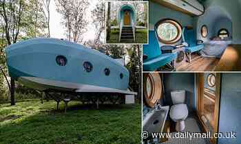 The amazing jet-shaped house designed by a 12-year-old that looks like it's 'flown out of a cartoon'