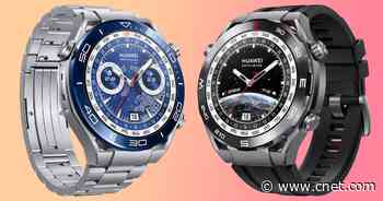 Huawei Watch Ultimate Is a Luxury Smartwatch for Ocean Diving     - CNET