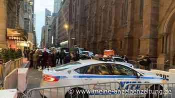 Anklage droht: Polizei sperrt Donald Trumps Turm in New York ab
