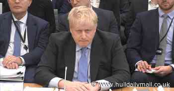 Seven key moments from Boris Johnson's first day of Partygate evidence