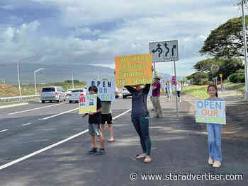 Guarded hope greets stalled opening of Maui school