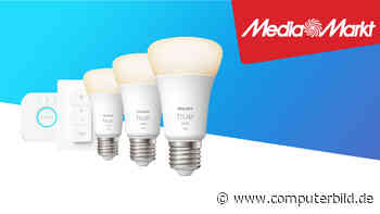 Media Markt: Philips-Hue-Set mit Bridge und Dimmschalter für 70 Euro