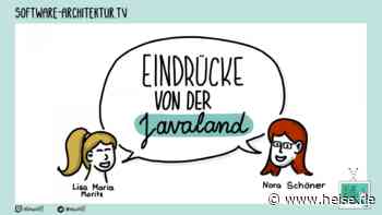software-architektur.tv: JavaLand-Eindrücke mit Nora Schöner und Lisa Moritz