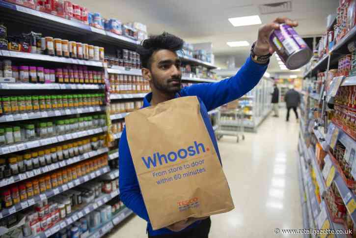 Tesco expands Whoosh speedy delivery service to 1,000 stores