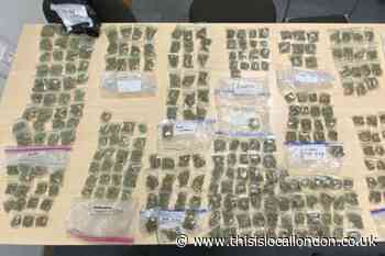 Lewisham arrest after 276 bags of cannabis found