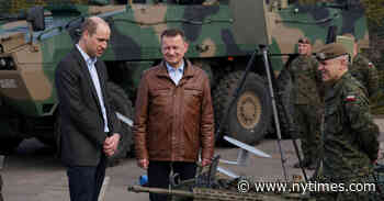 Prince William Visits Poland to Thank Troops Supporting Ukraine