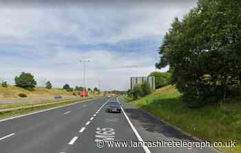 M65 jammed with long traffic queues after crash near Accrington