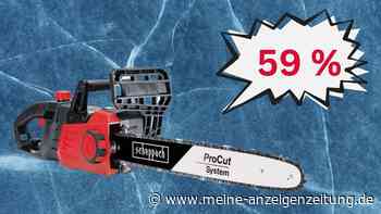 59 % sparen auf die Scheppach Elektro-Kettensäge CSE2700