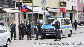 Einsatz an der Ulmer Straße: Polizei rückt mit größerem Aufgebot an