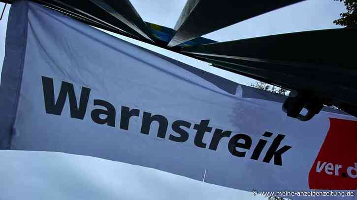 Großer Warnstreik am Montag trifft Bayern großflächig