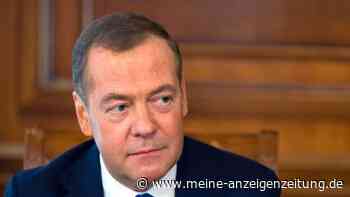 Ex-Präsident Medwedew droht mit Raketen auf Berlin