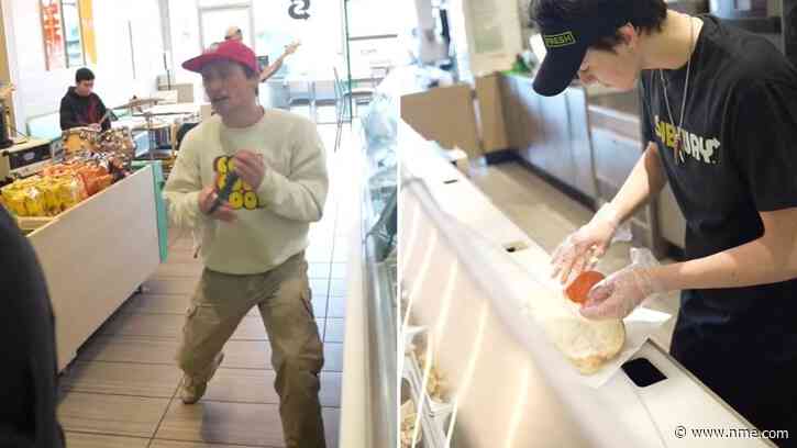 Watch nu-metal band Silly Goose play gig in Subway sandwich shop